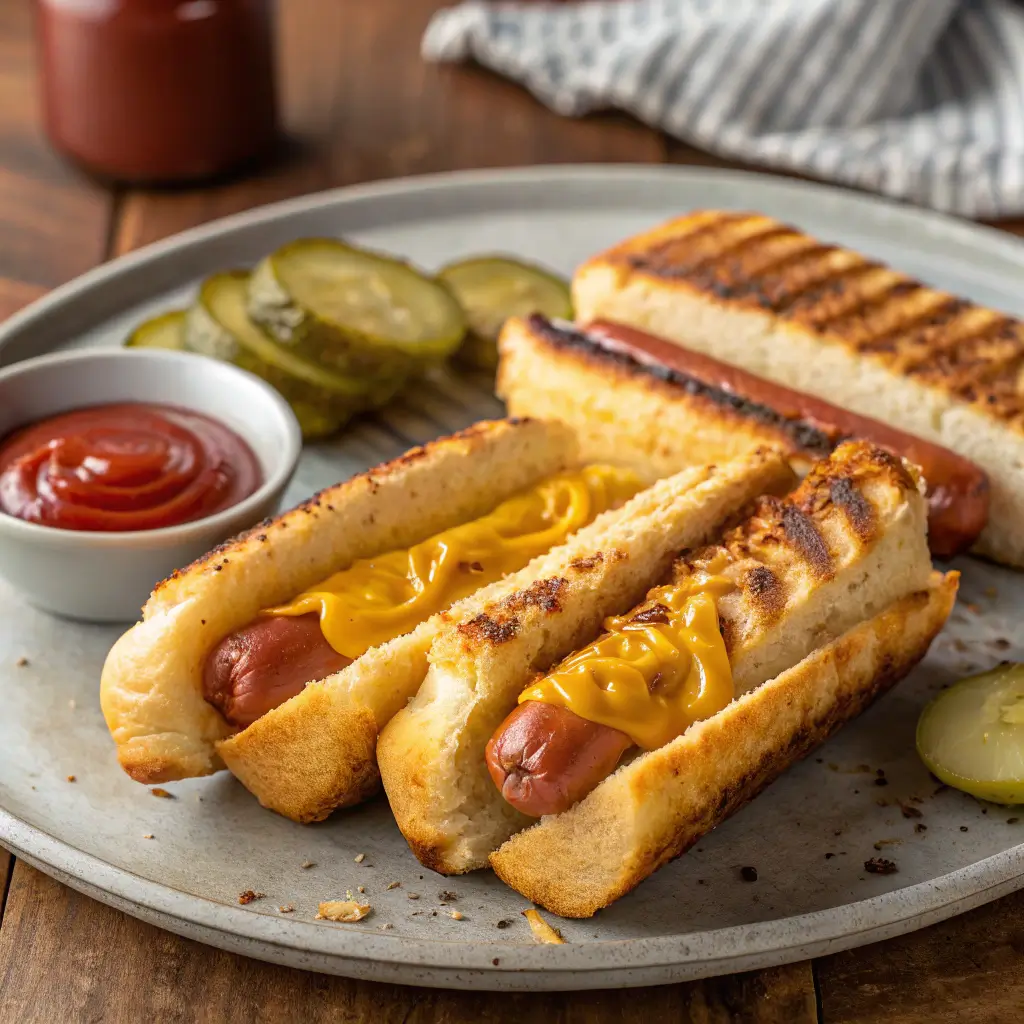 Air Fryer Grilled Cheese Hot Dogs: The Ultimate Comfort Food Mashup 2 Air Fryer Grilled Cheese Hot Dogs